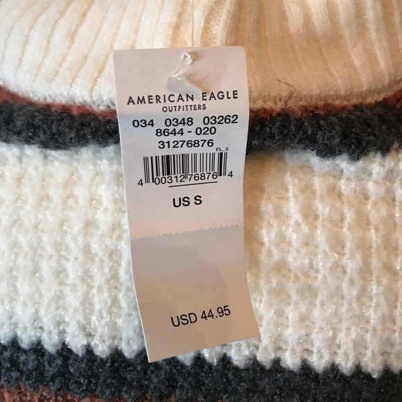 NWT Striped American Eagle Sweater - Picture 5 of 5